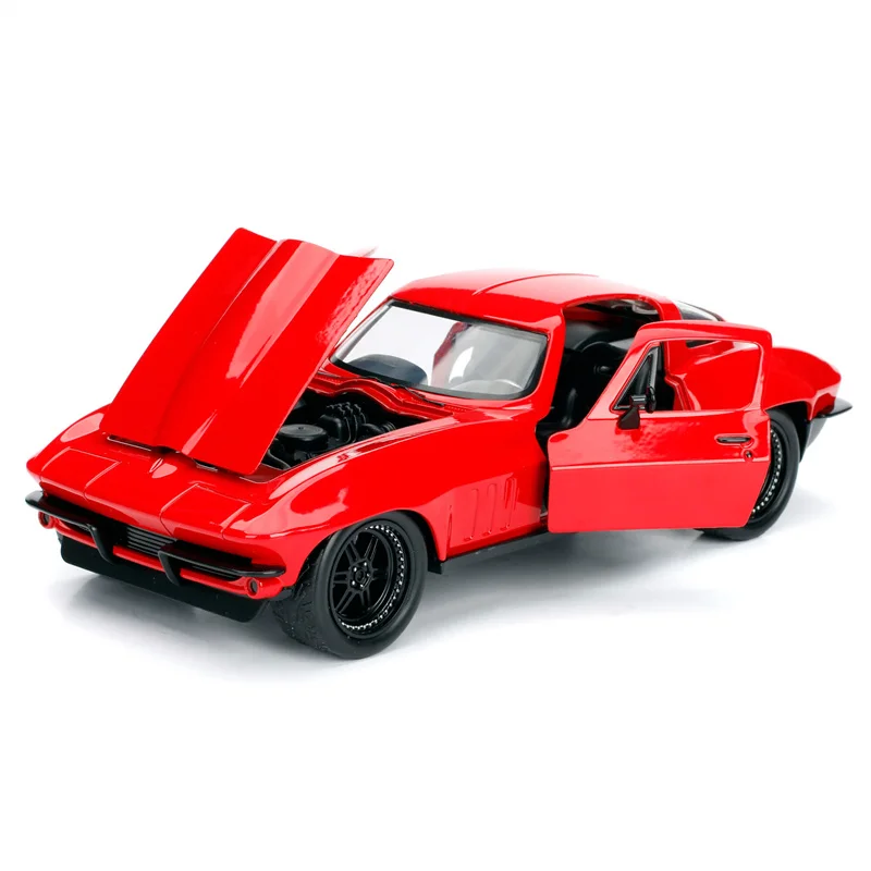 Nicce 1:24 Masto Letty 1966 Chevy Corvette Lydinio Automobilių Metalo Diecasts Klasikinis Modelis Žaislų Kolekcija Žaislai Vaikams Dovanų J7 Nuotrauka 4