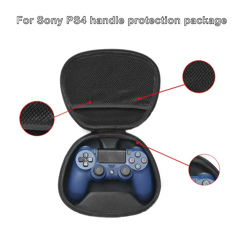 EVA Sunku Maišelis Maišas Sony PS4 PlayStation4 Gamepad Valdikliu Atveju Nešiojamų Lengvas Lengvas dėklas Apsauginis Dangtelis Nuotrauka 4