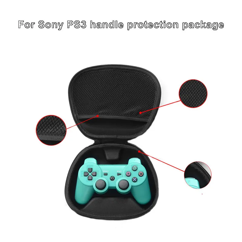 EVA Sunku Maišelis Maišas Sony PS4 PlayStation4 Gamepad Valdikliu Atveju Nešiojamų Lengvas Lengvas dėklas Apsauginis Dangtelis Nuotrauka 5
