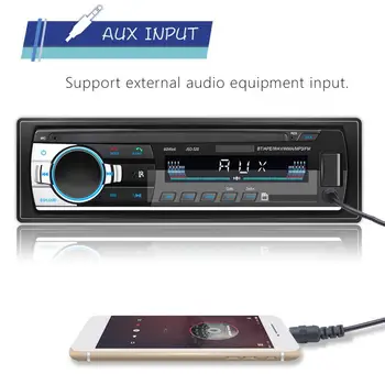 JSD-520 Ilgas Tipas Automobilinis MP3 Grotuvas su Usb, Greitai, Nemokamai Atsiliepti Telefonu 