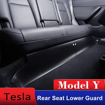 Už Tesla Model Y Galinės Sėdynės Apatinis Guard Auto Dalys, Reikmenys Kampe Guard Serijos Mygtukai Mažesnis Guard ABS Dulkių Trinkelėmis Keleivių