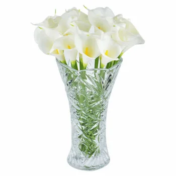 10 Vnt 10*Dirbtinės Gėlės Baltos Calla Lily Netikrą Gėlės Lentelė Nuotakos Vestuvių Susitarimo Šalis Dekoro Namų Dekoro
