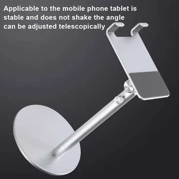 Naujai Tablet Mobiliojo Telefono Laikiklis Stovo Aukštis Kampas Reguliuojamas Teleskopinis Darbalaukio CLA88