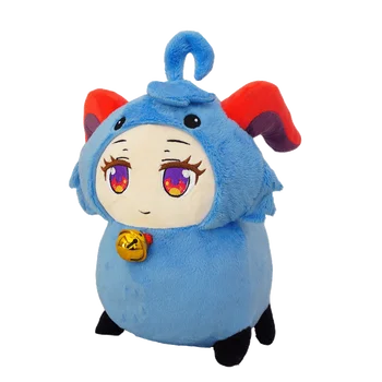 Genshin Poveikio Ganyu Avių Formos Pagalvė Pagalvėlės Žaidimas Cosplay Avių Mielas Pliušinis Lėlės Pagalvę Vyras Moteris Žaislas Draugei, Dovana Anime