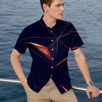 Vasarą Europos ir Amerikos stiliaus vyriški trumparankoviai marškinėliai spausdinimas marškinėliai prekės vyrų megztinis high-end trumparankoviai marškinėliai
