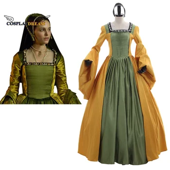 Kitos Boleyn Girl Anne Mary Suknelė Tudor Anglija Moterų Suknelė Viduramžių Šalis Šokiai Kamuolys Suknelė Dramos spektaklis Teismas Kostiumas