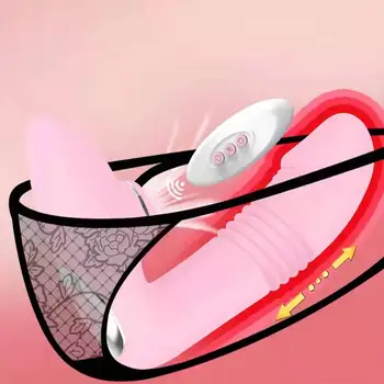 Belaidžio Nuotolinio valdymo Vibratorius Kontrolės Nešiojami Ištraukiama Šildymas G-spot Klitorio Čiulpti Vibratorius Moterų Sekso Žaislai Moterims