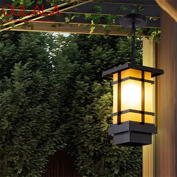 OULALA Klasikinio Pakabukas Šviesos Lauko Šviesą LED Lemputė Vandeniui Apdaila Koridoriaus Namuose