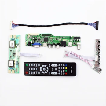 LCD TV vairuotojo lenta su TV AV VGA Audio USB HDMI suderinamus 17 colių lcd 1280 X 1024 HT170EX1-300 M170E5-L02 lengvai DIY