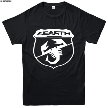 Abarth T-Shirt, Automobilio Logotipo Dizainą Automobilių Mėgėjams Įkvėpė Tee Viršų