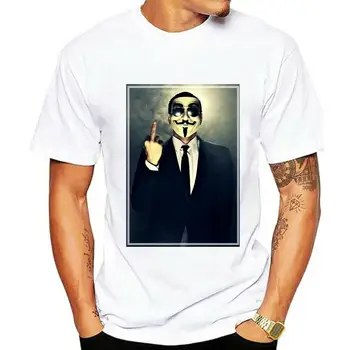 T-Shirt ANNONYMOUS RLC Guy Fawkes Užimti 