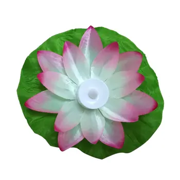 LED Dirbtinis Lotus Lempos Spalvinga Pakeistas Plaukiojantis Gėlių Lempos Vandens Baseinas, Norintys Šviesos Žibintai Šalis Tiekimo Dekoras