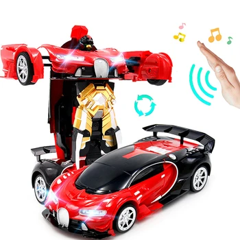 Transformatoriai 1:12 ne didesnis kaip 36 cm Transformacijos RC Automobilių Robotas Kovos Robotai Modle Deformacijos, Nuotolinio Valdymo Automobilių, Žaislai, Dovanos Vaikams