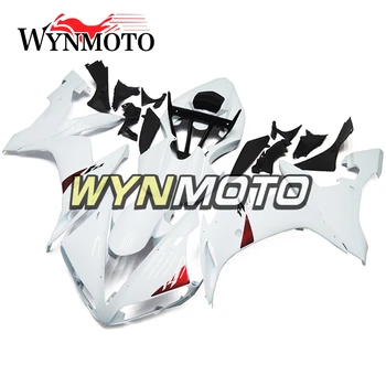 Pilnas Purvasargiai Komplektas Yamaha YZF1000 R1 Metų 2004-2006 04 05 06 Įpurškimas, ABS Plastikas Purvasargiai Kėbulo Pearl White Korpusai