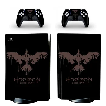 Horizontas lygus Nuliui Aušros PS5 Disko Odos Lipdukas Raštas Decal Padengti 5 PlayStation Konsolės & Valdytojas PS5 Disko Odos, Vinilo Įklijos