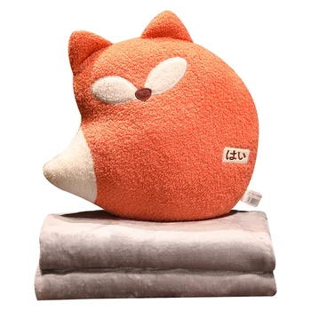 Ins Fengmeng pliušas pagalvės, antklodė, lengvas ir šiltas pliušinis minkštas ir patogus pagalvę apkabinimai suaugusiųjų daugiafunkcinis pagalvė, antklodė,