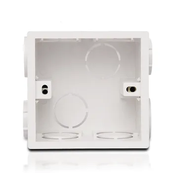 Tipas 86 bendrojo jungiklio, kištuko laidai dėžutė kasetės baltas langas tamsus langelis atsijungti gniuždymo stiprumas gali būti siamo dėžutę