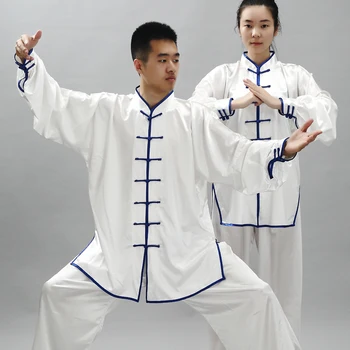 Naujo Dizaino Unisex 15 Spalvų Aukščiausios Kokybės Chi Drabužių Rinkiniai Kung Fu/Šeimyninė Menų Uniformas Taichi Tai Drabužiai, Kostiumai Gražus