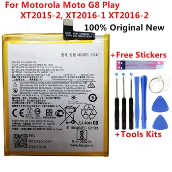 4000mAh KG40 Baterija Motorola Moto G8 Žaisti Moto Vieną Makro, Vienas Makro Dual SIM, XT2015-2, XT2016-1 XT2016-2 Baterijos